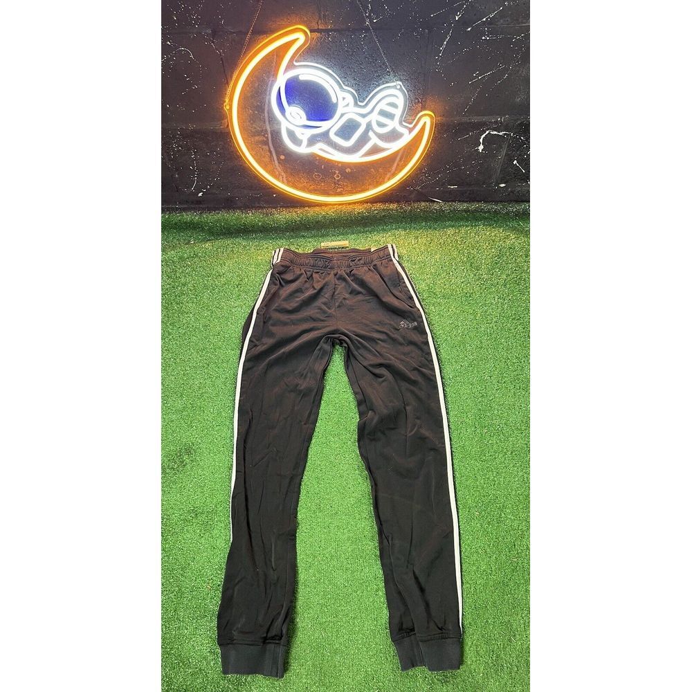 Adidas Climacool Mens Black workout pants training joggers‎ soccer sz SM